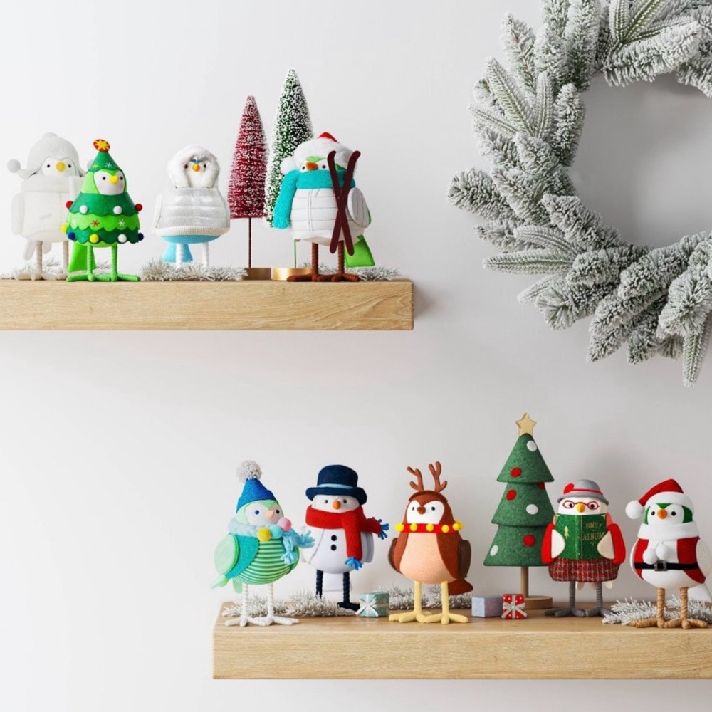 Target Featherly Friends 10 Piece Reunion Collection Christmas Bird Figures 2024 - Picture 6 of 11